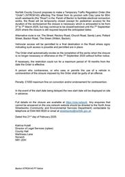 Road Closure