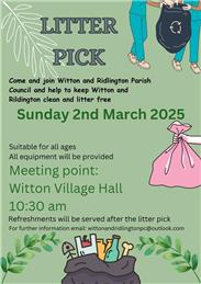 Witton and Ridlington Litter Pick